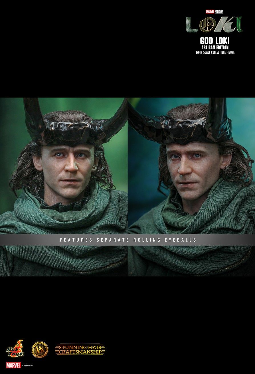 Hot Toys God Loki (Artisan Edition) 1/6 Scale Action Figure product image 19, provided for visual reference and product
