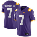 Harold Perkins Jr. LSU Tigers Jersey - Purple product image 1