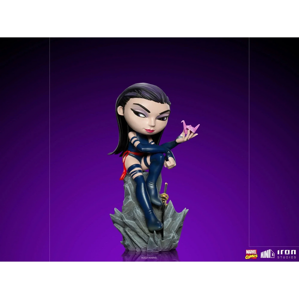 Psylocke X-Men Minico Statue - Iron Studios product image 1, provided for visual reference and product detail review