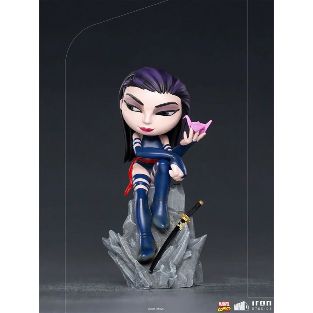 Psylocke X-Men Minico Statue - Iron Studios product image 2, provided for visual reference and product detail review