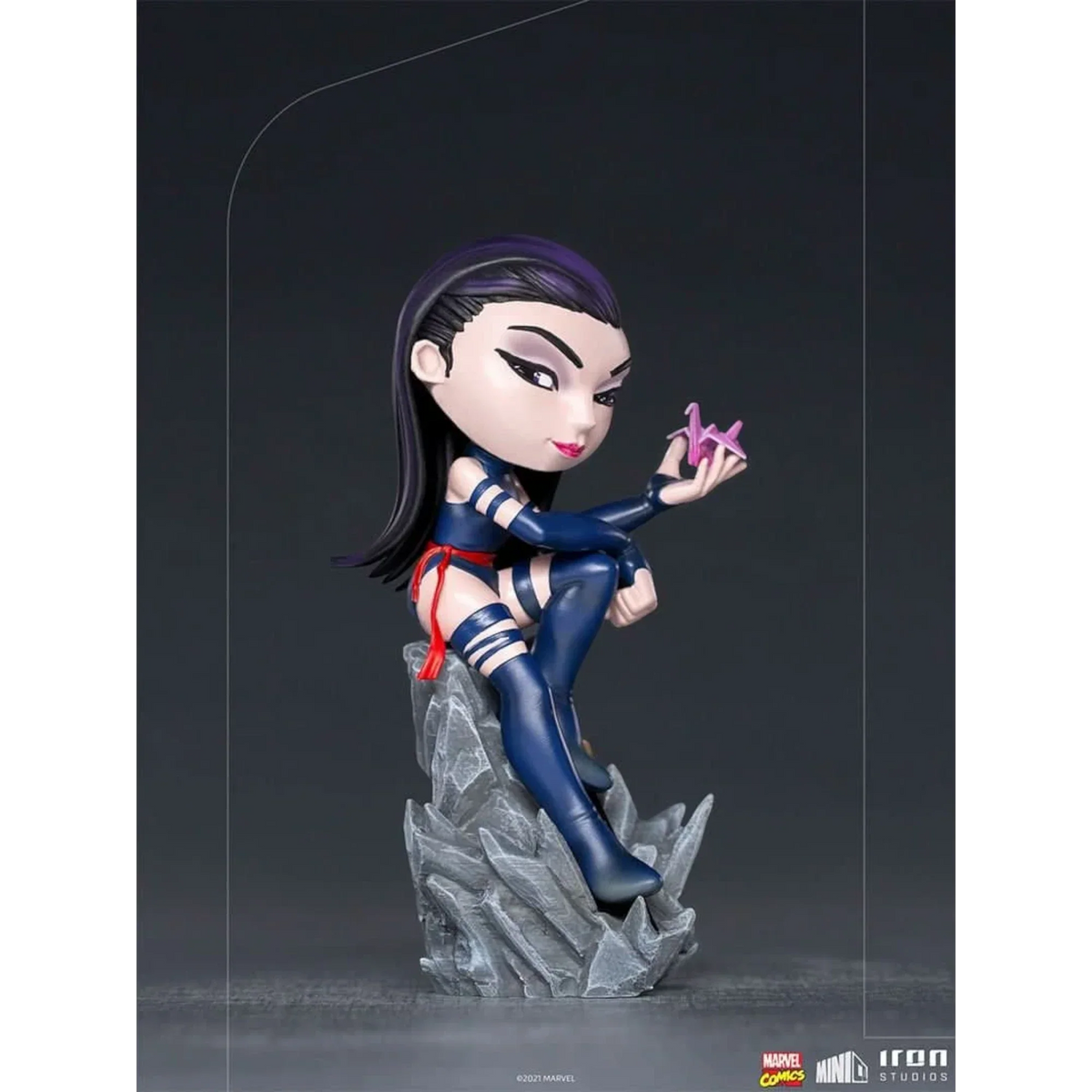 Psylocke X-Men Minico Statue - Iron Studios product image 5, provided for visual reference and product detail review