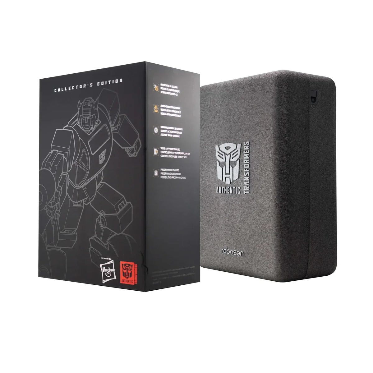 Robosen Transformers G1 Bumblebee Flagship Series Auto-Converting Robot Figure product image 12, provided for visual