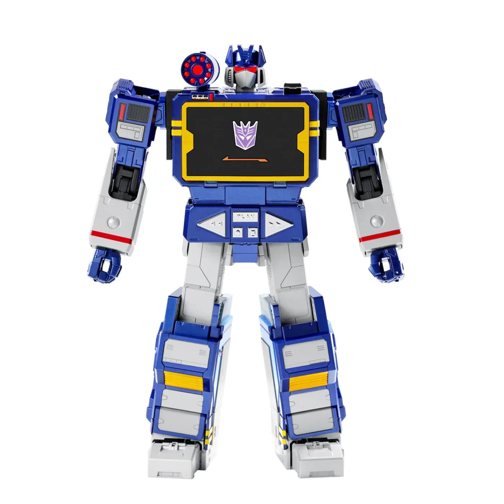 Robosen Transformers G1 Soundwave Flagship Series Auto-Converting Robot Figure product image 12, provided for visual