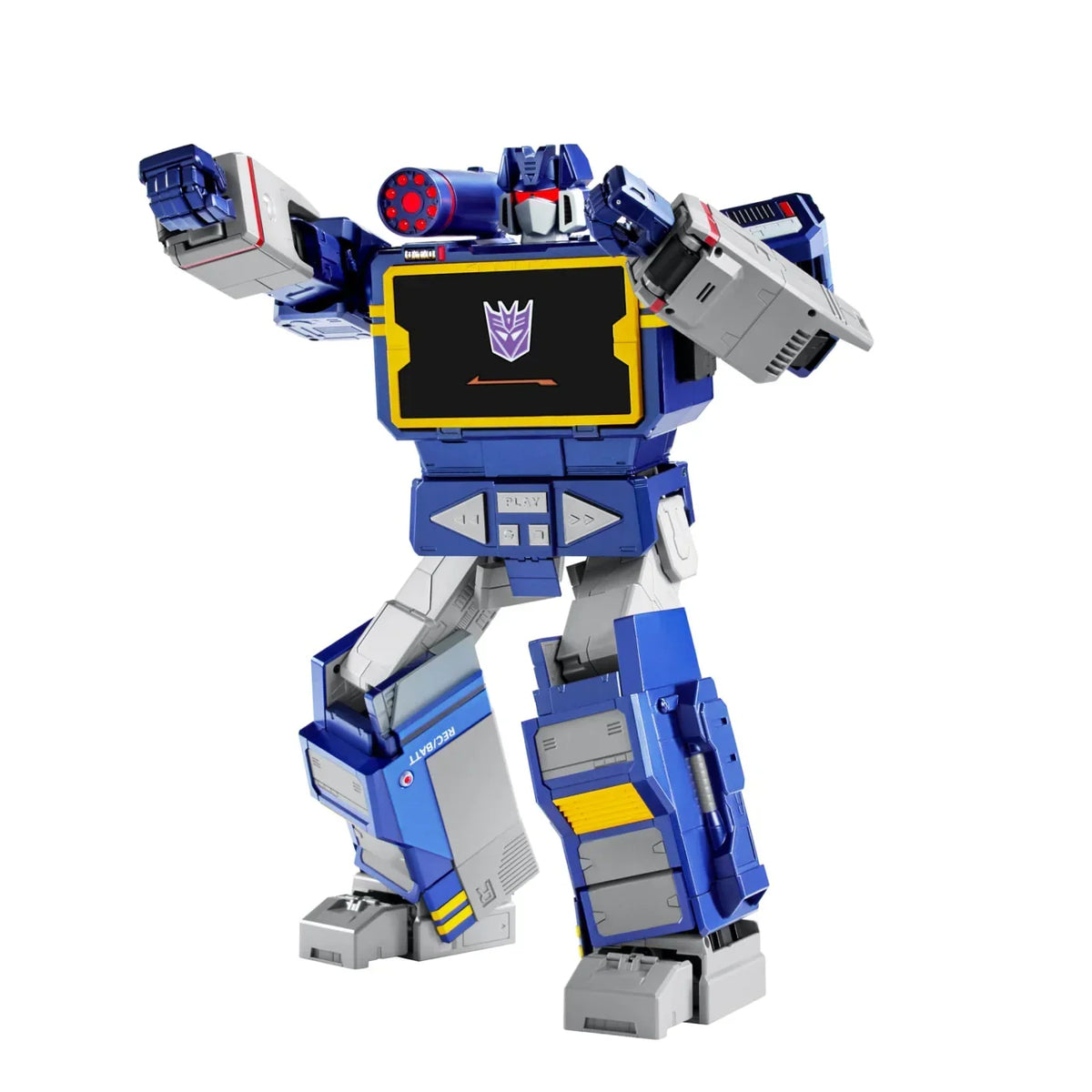 Robosen Transformers G1 Soundwave Flagship Series Auto-Converting Robot Figure product image 4, provided for visual