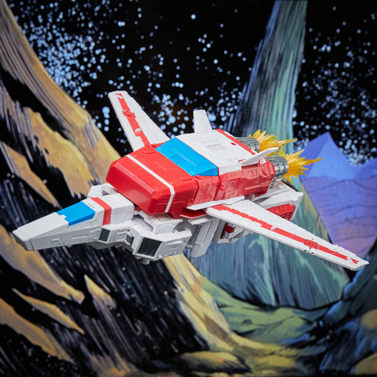 SDCC 2025 Hasbro Transformers Void Rivals Autobot Jetfire Darak Solila Action Figure product image 4, provided for visual