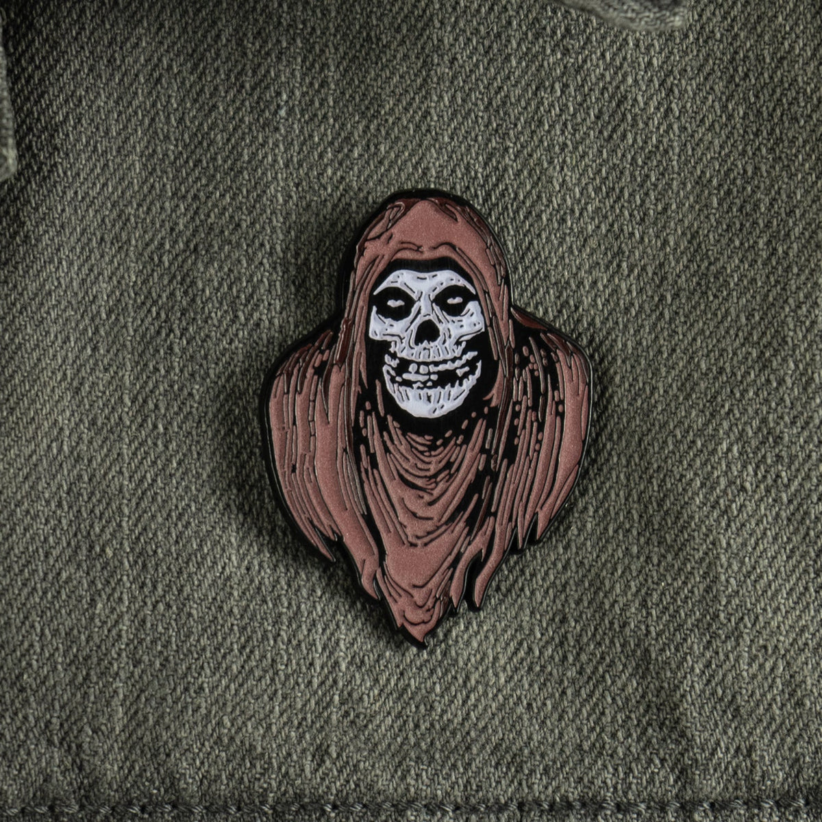 Misfits - Ghost Fiend Enamel Pin product image 1, provided for visual reference and product detail review