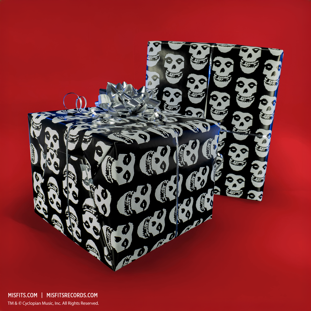 Misfits - Skull Wrapping Paper product image 1, provided for visual reference and product detail review