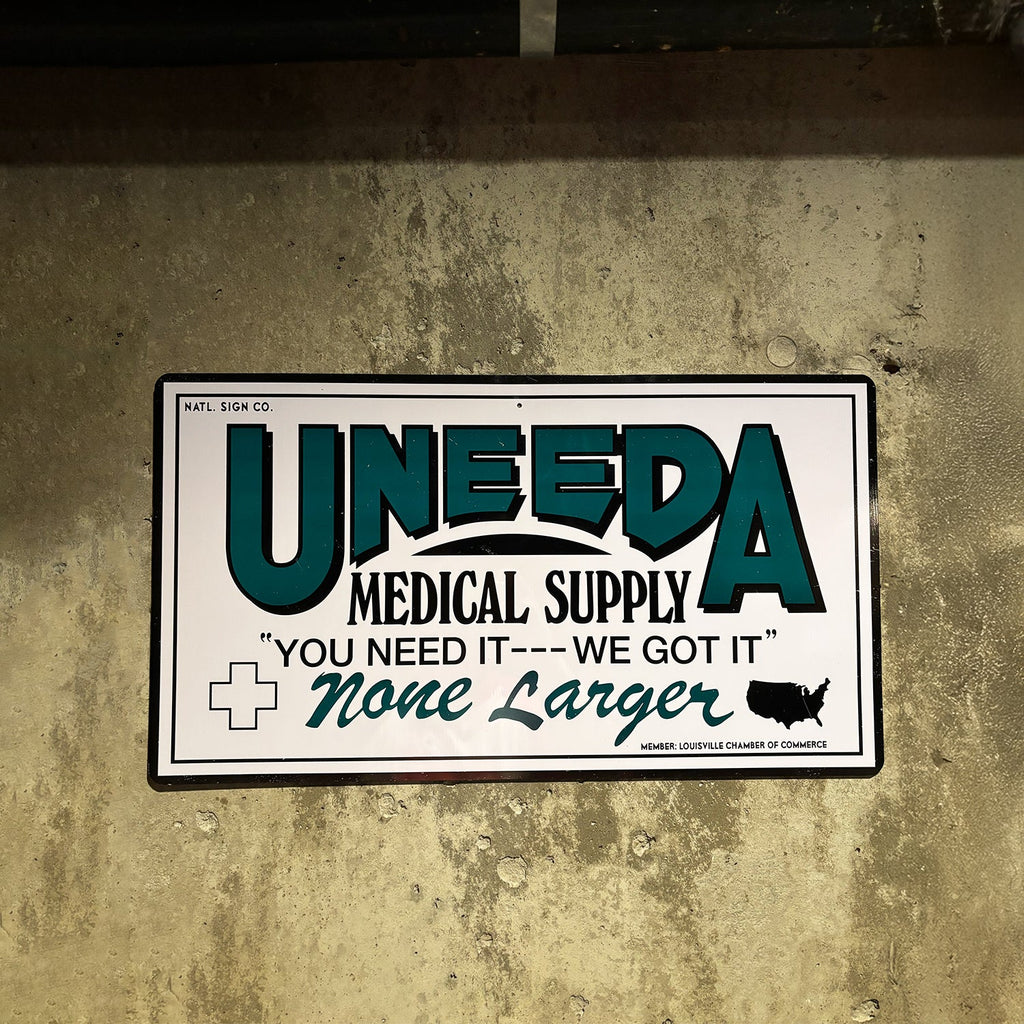 Return of the Living Dead - UNEEDA Medical Supply Metal Sign product image 1, provided for visual reference and product