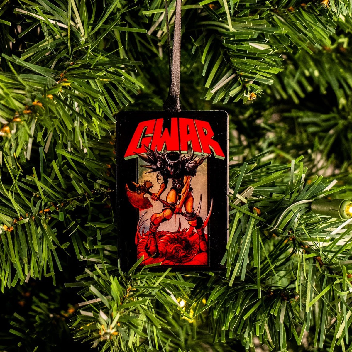 Holiday Horrors - GWAR Balsac - Metal Ornament product image 1, provided for visual reference and product detail review