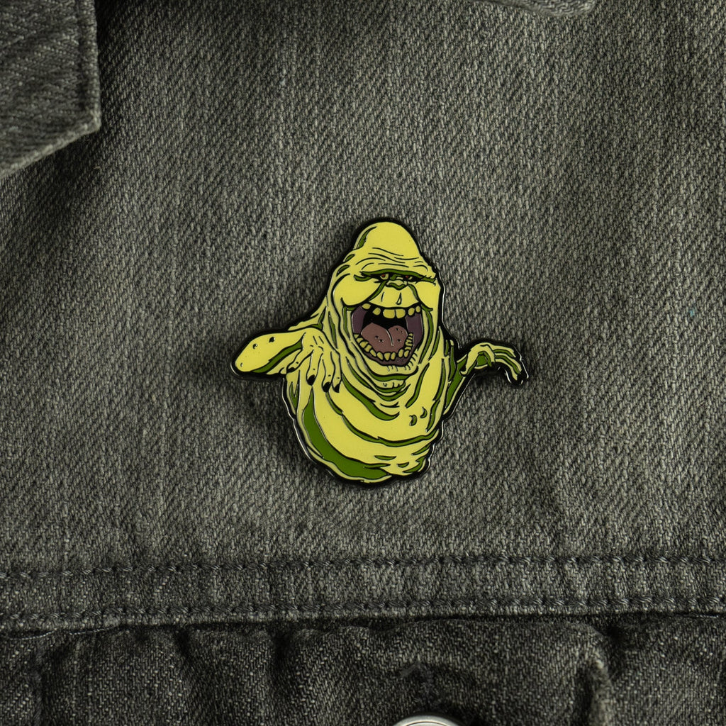 Ghostbusters - Slimer Glow in the Dark Enamel Pin product image 1, provided for visual reference and product detail review