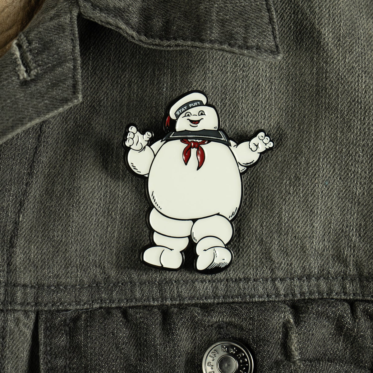 Ghostbusters - Stay Puft Enamel Pin product image 1, provided for visual reference and product detail review