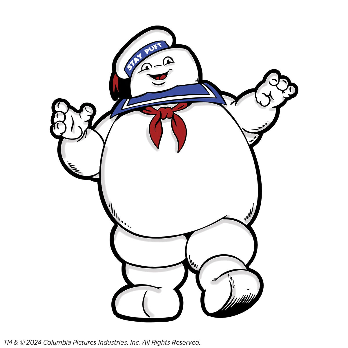 Ghostbusters - Stay Puft Enamel Pin product image 2, provided for visual reference and product detail review