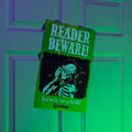 Goosebumps - Reader Beware Metal Sign product image 1, provided for visual reference and product detail review