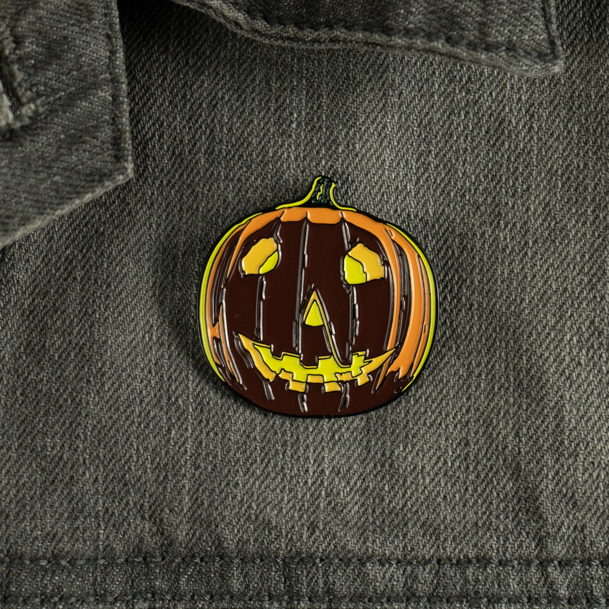 Halloween - Halloween Pumpkin Enamel Pin product image 1, provided for visual reference and product detail review