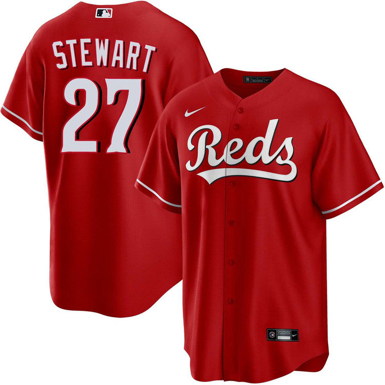Sal Stewart Cincinnati Reds Alternate Jersey - Red product image 1