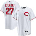 Sal Stewart Cincinnati Reds Alternate Jersey - White product image 1