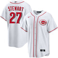 Sal Stewart Cincinnati Reds Home Jersey - White product image 1