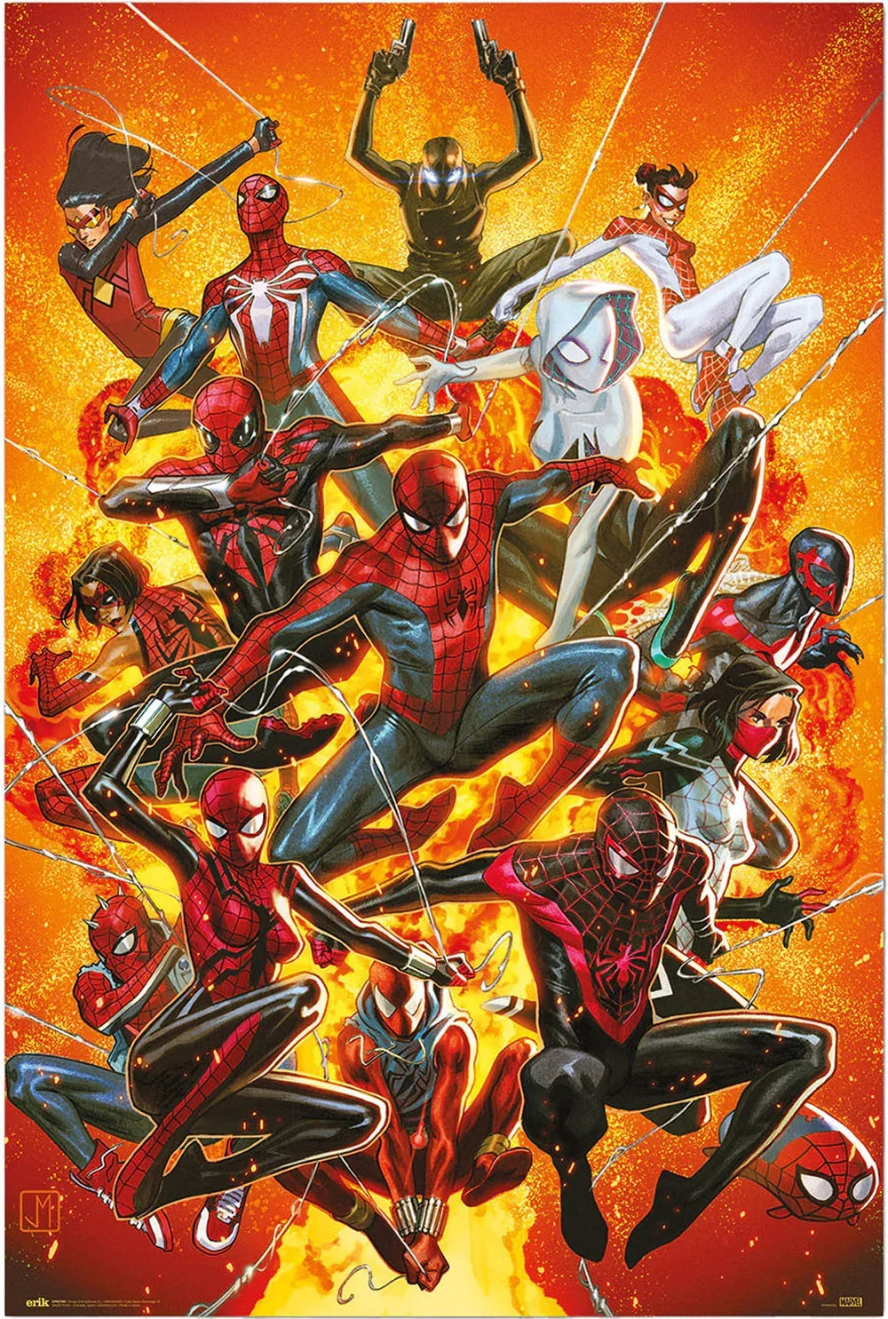 Spider-Man Spider-Geddon 61 x 91.5cm Maxi Poster product image 1, provided for visual reference and product detail review