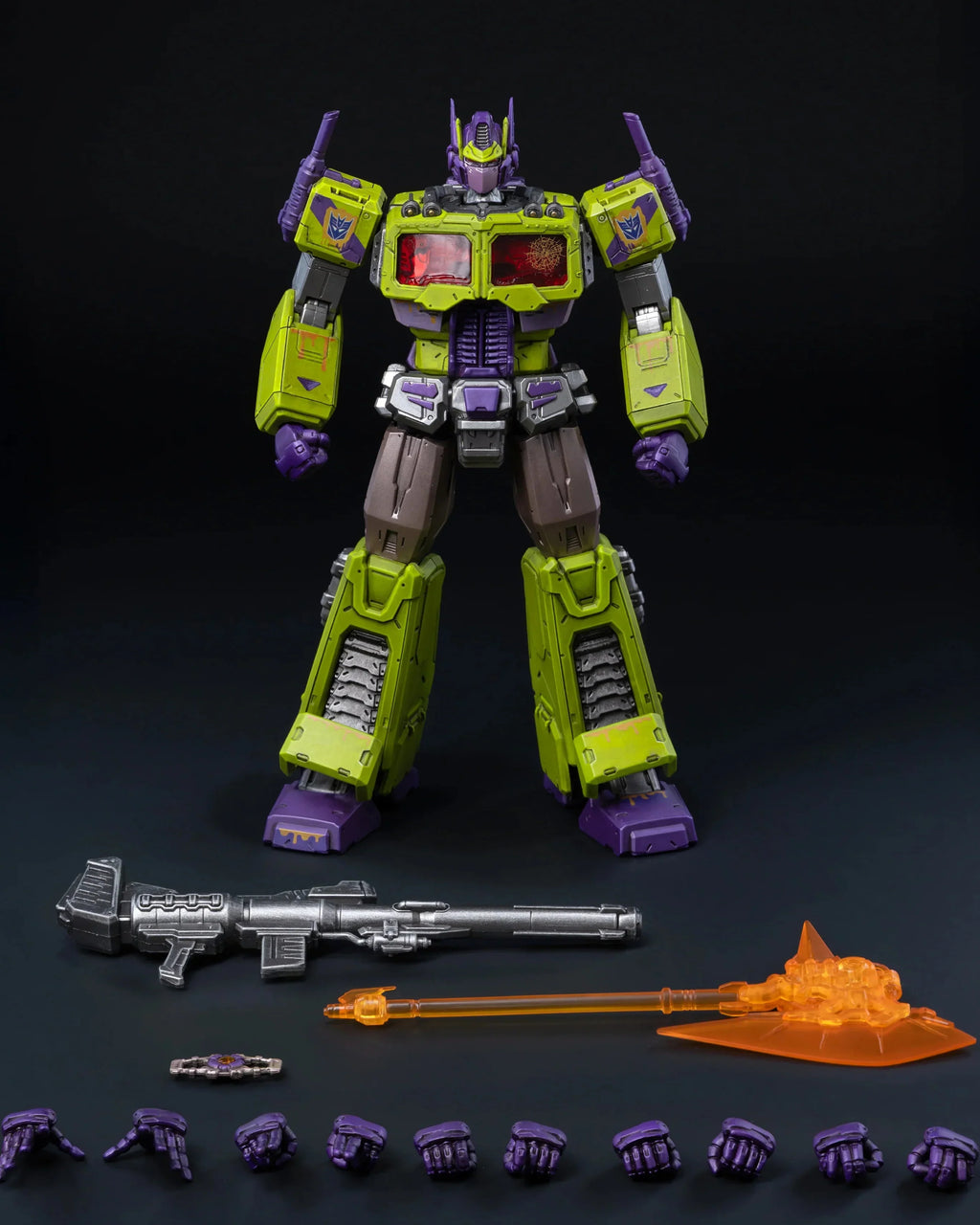 ThreeZero Transformers Toxitron MDLX Action Figure Exclusive product image 1, provided for visual reference and product