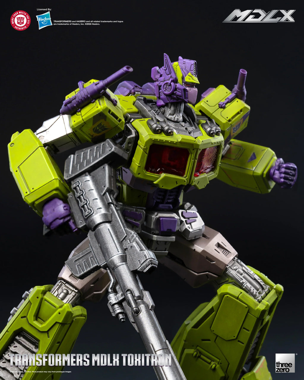 ThreeZero Transformers Toxitron MDLX Action Figure Exclusive product image 7, provided for visual reference and product