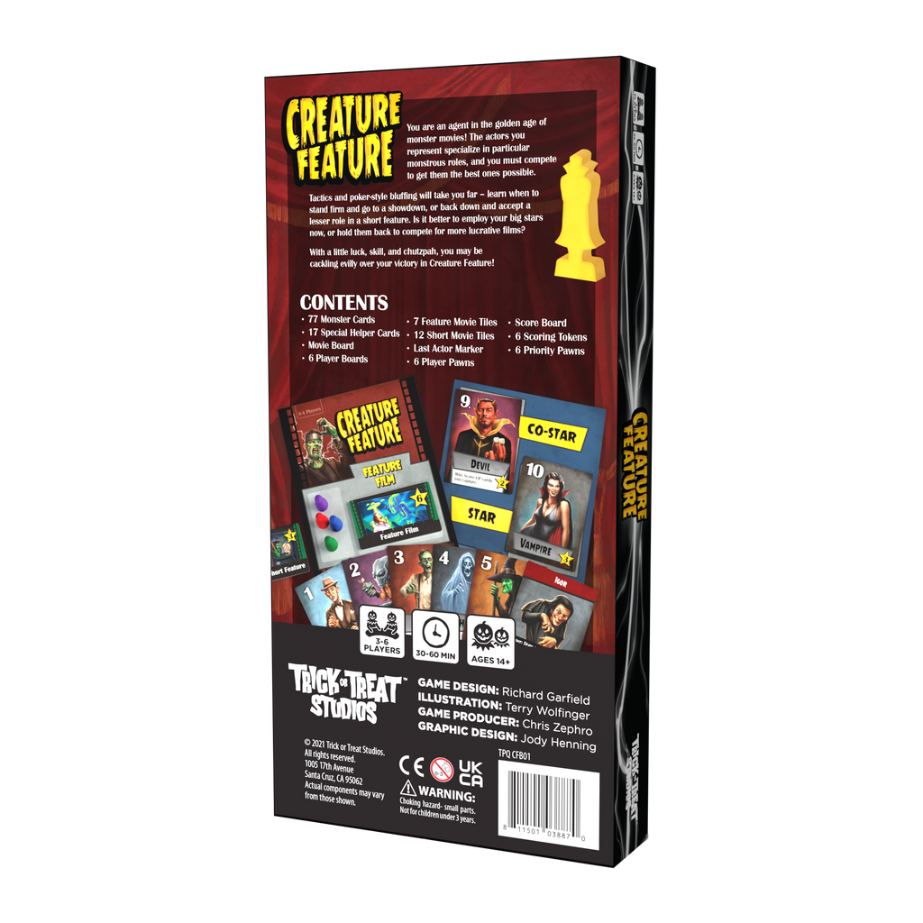 Richard Garfield's Creature Feature product image 5, provided for visual reference and product detail review