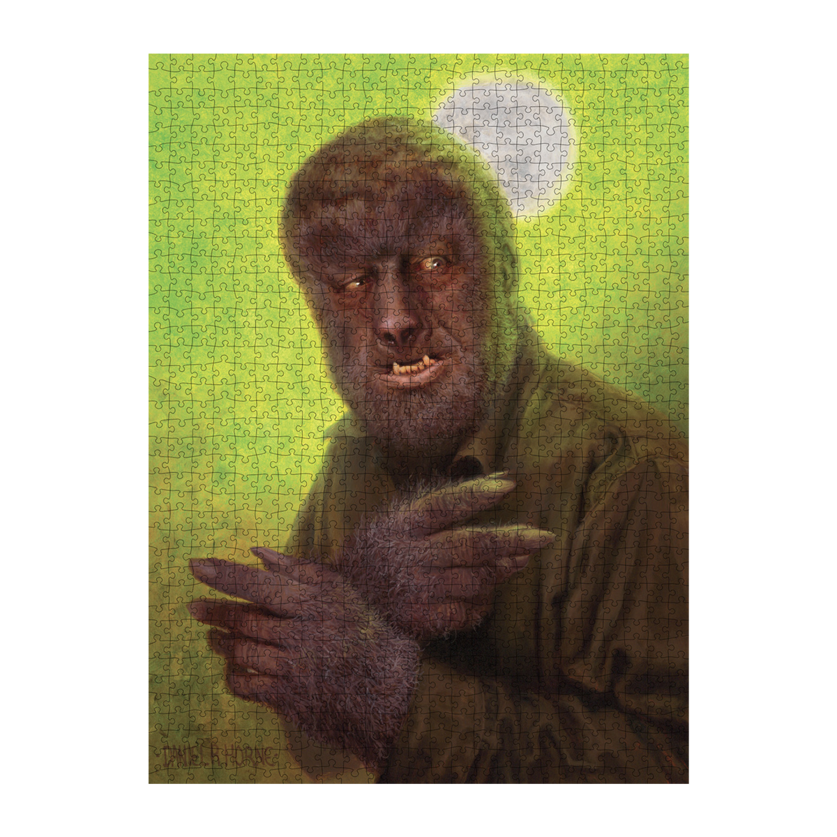 Wolfman Jigsaw Puzzle product image 2, provided for visual reference and product detail review