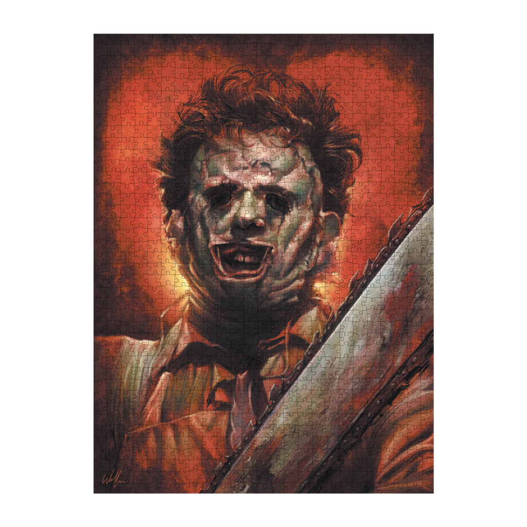 The Texas Chainsaw Massacre (1974) - Leatherface Jigsaw Puzzle product image 3, provided for visual reference and product
