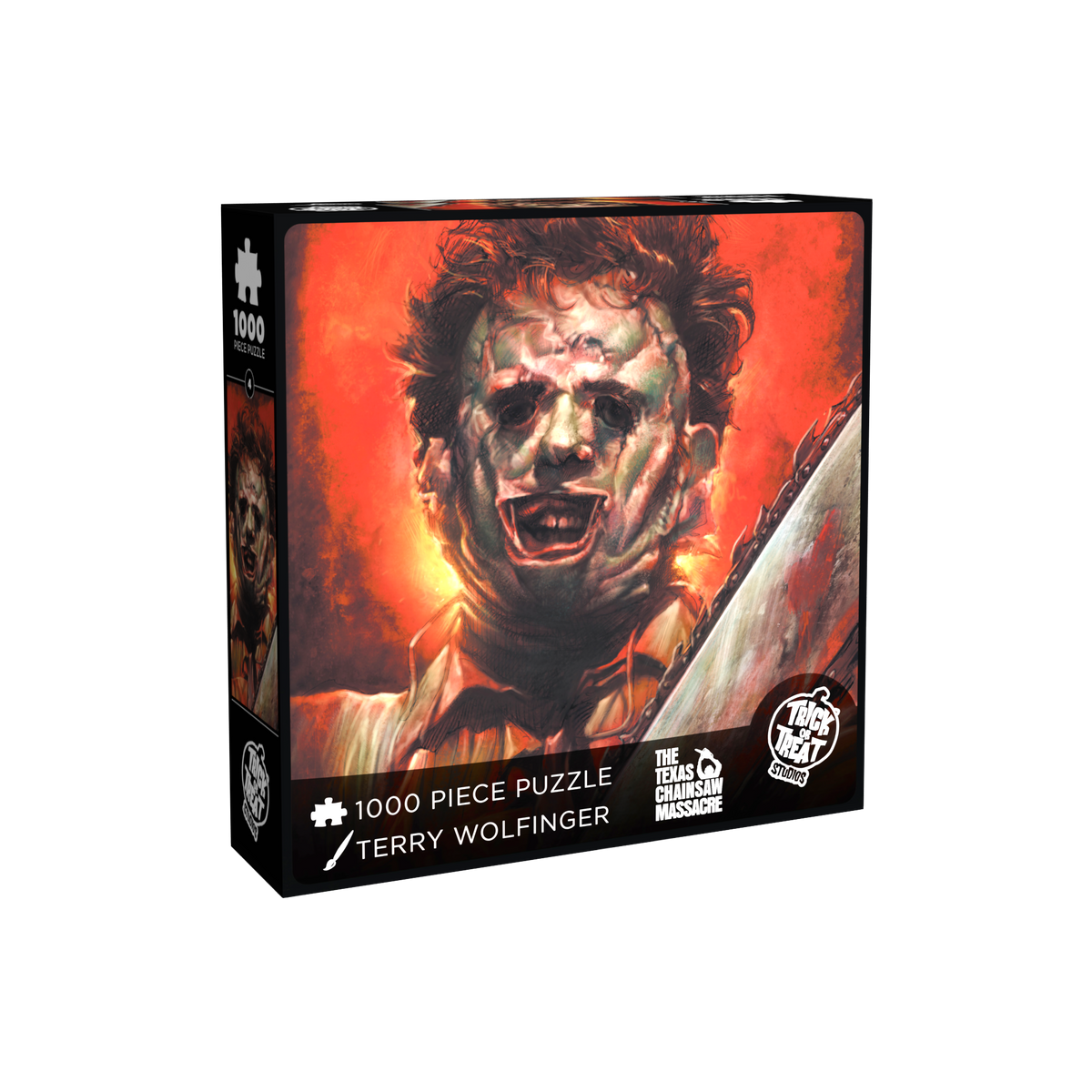 The Texas Chainsaw Massacre (1974) - Leatherface Jigsaw Puzzle product image 1, provided for visual reference and product