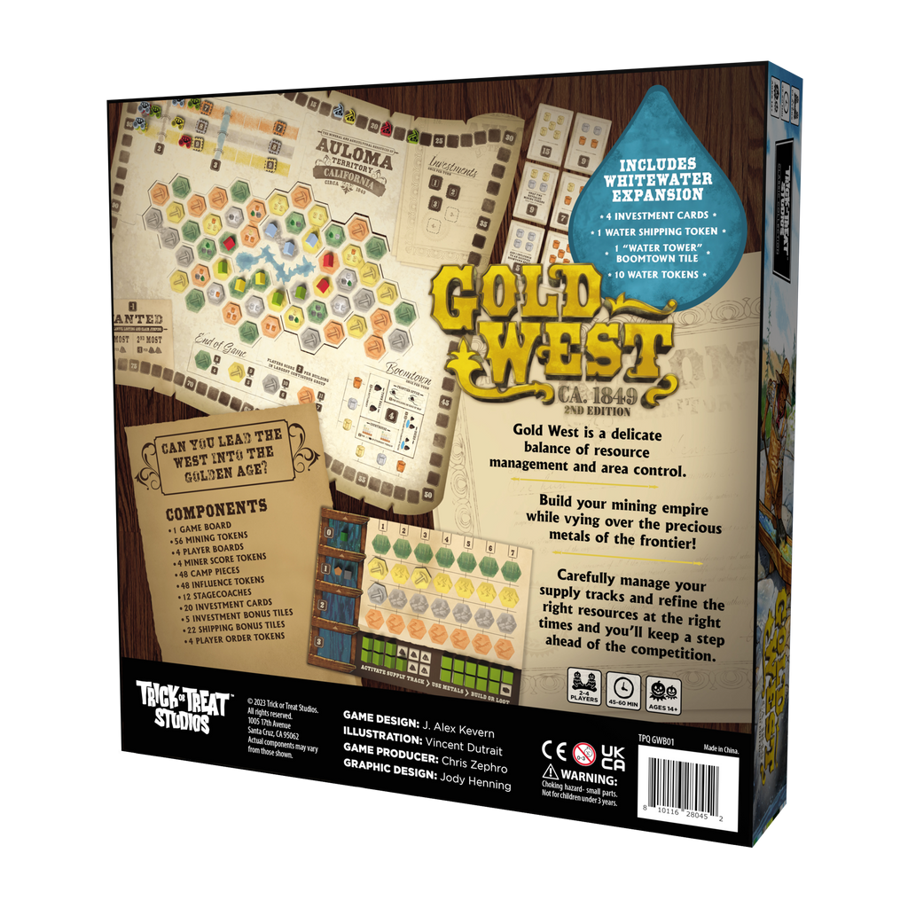 Gold West 2nd Edition product image 6, provided for visual reference and product detail review