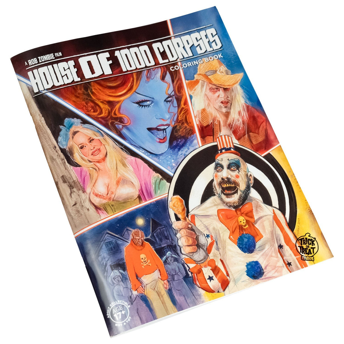 House of 1000 Corpses - Coloring Book product image 1, provided for visual reference and product detail review