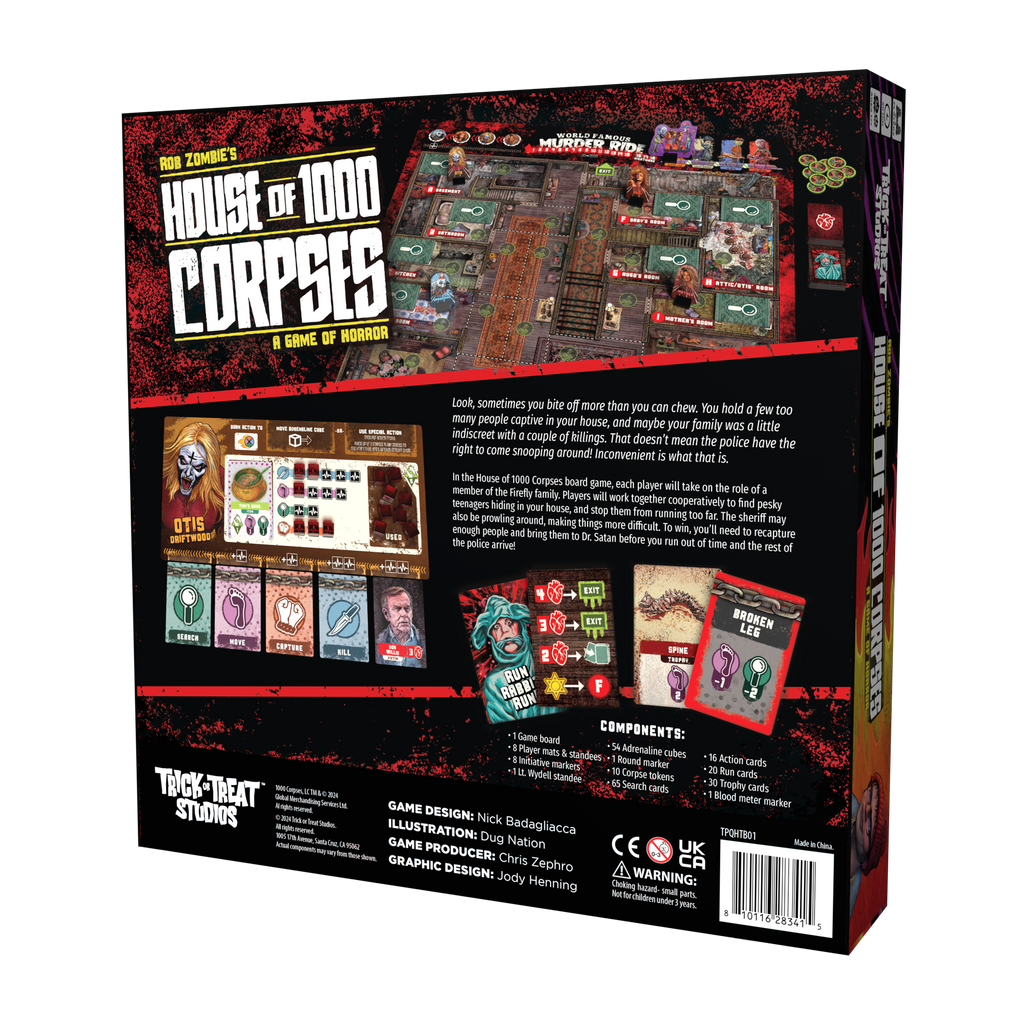 House of 1000 Corpses Game product image 2, provided for visual reference and product detail review