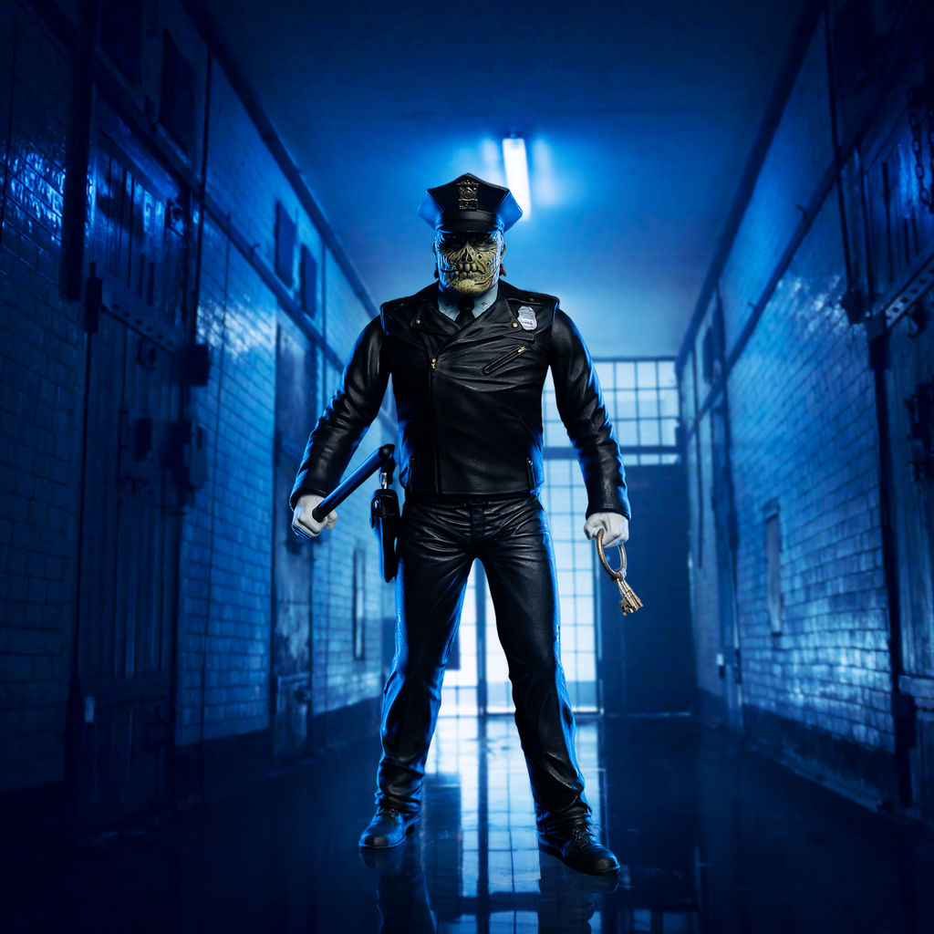 *PRE-ORDER* Scream Greats - Maniac Cop 2 - Maniac Cop - 8" Figure product image 1, provided for visual reference and product