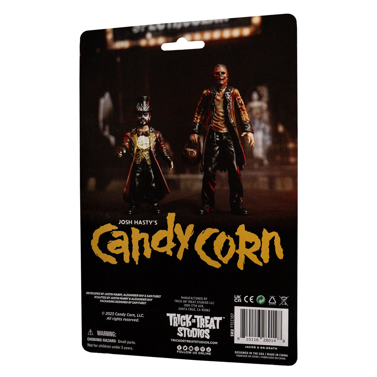 Candy Corn - Jacob & Dr. Death - 3.75" Figure 2 Pack product image 5, provided for visual reference and product detail review