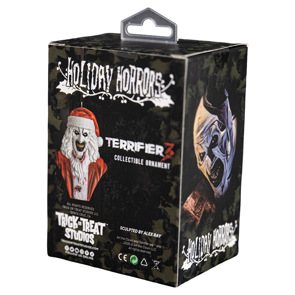 Terrifier 3 - Santa Art the Clown Ornament product image 3, provided for visual reference and product detail review