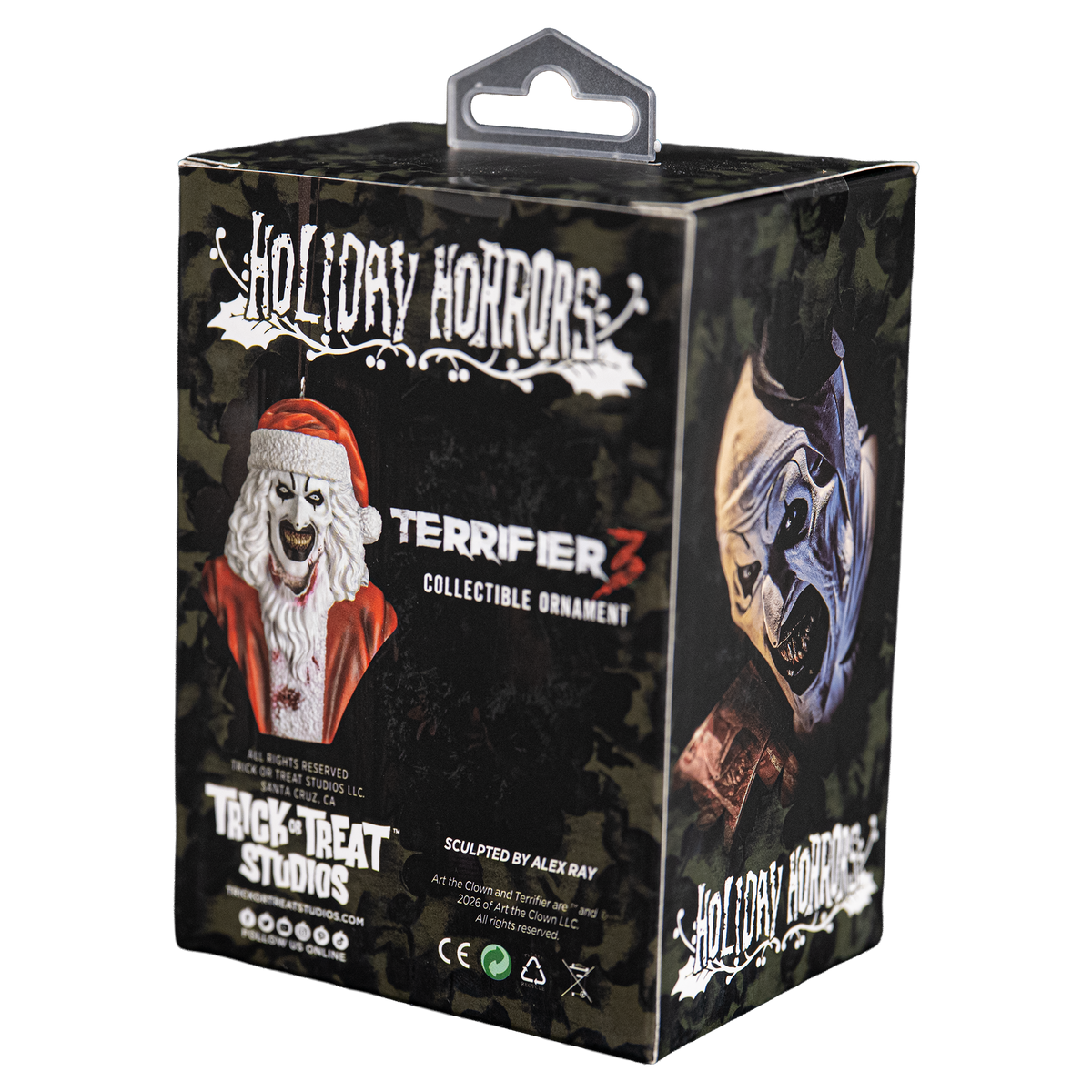 Terrifier 3 - Santa Art the Clown Ornament product image 3, provided for visual reference and product detail review