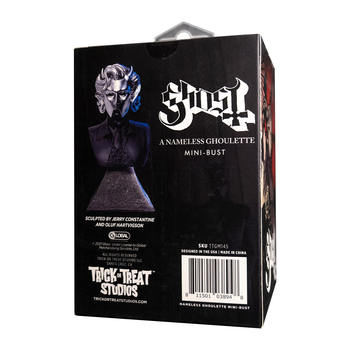 Holiday Horrors - Ghost - Ghoulette Nameless Ghoul Ornament product image 4, provided for visual reference and product