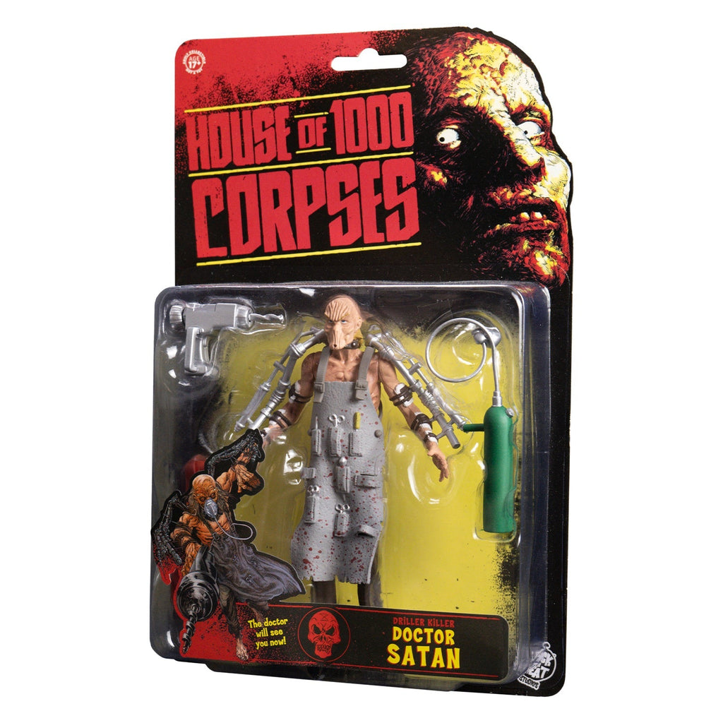House of 1000 Corpses - Driller Killer Doctor Satan - 5" Action Figure product image 9, provided for visual reference and