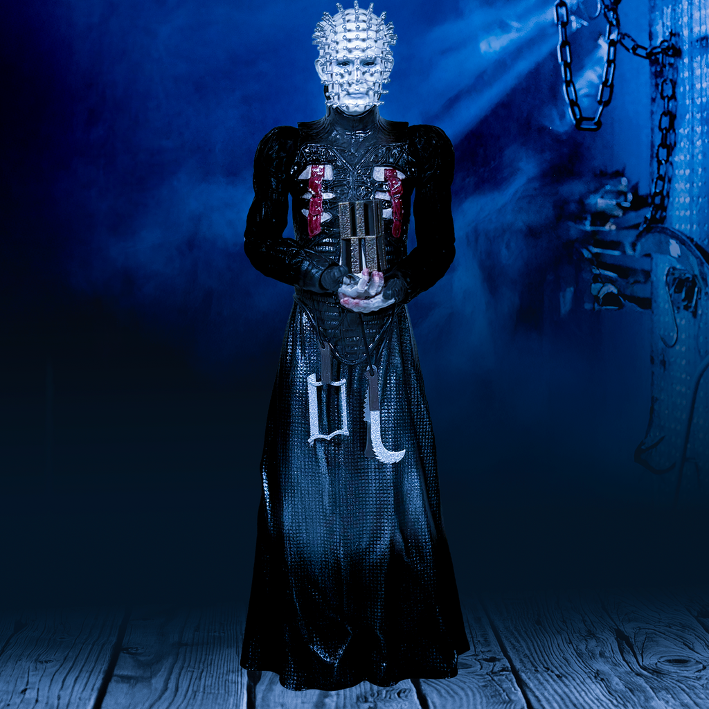 *PRE-ORDER* Scream Greats - Hellraiser - Pinhead 8" Figure product image 1, provided for visual reference and product detail