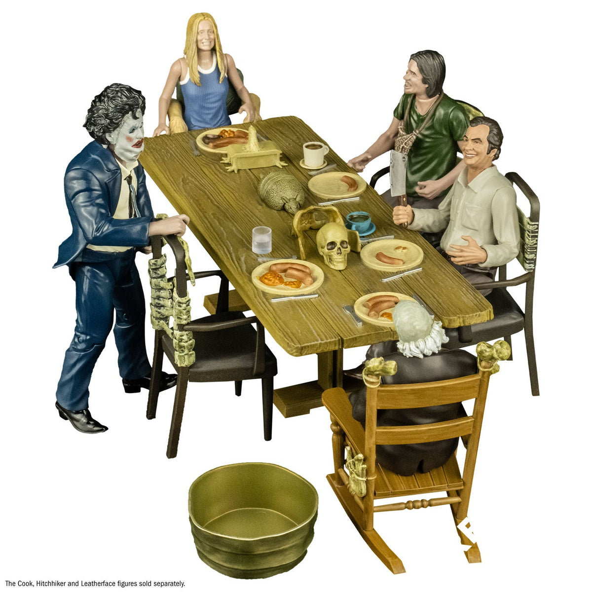 The Texas Chainsaw Massacre (1974) - Dinner Scene Playset product image 4, provided for visual reference and product detail