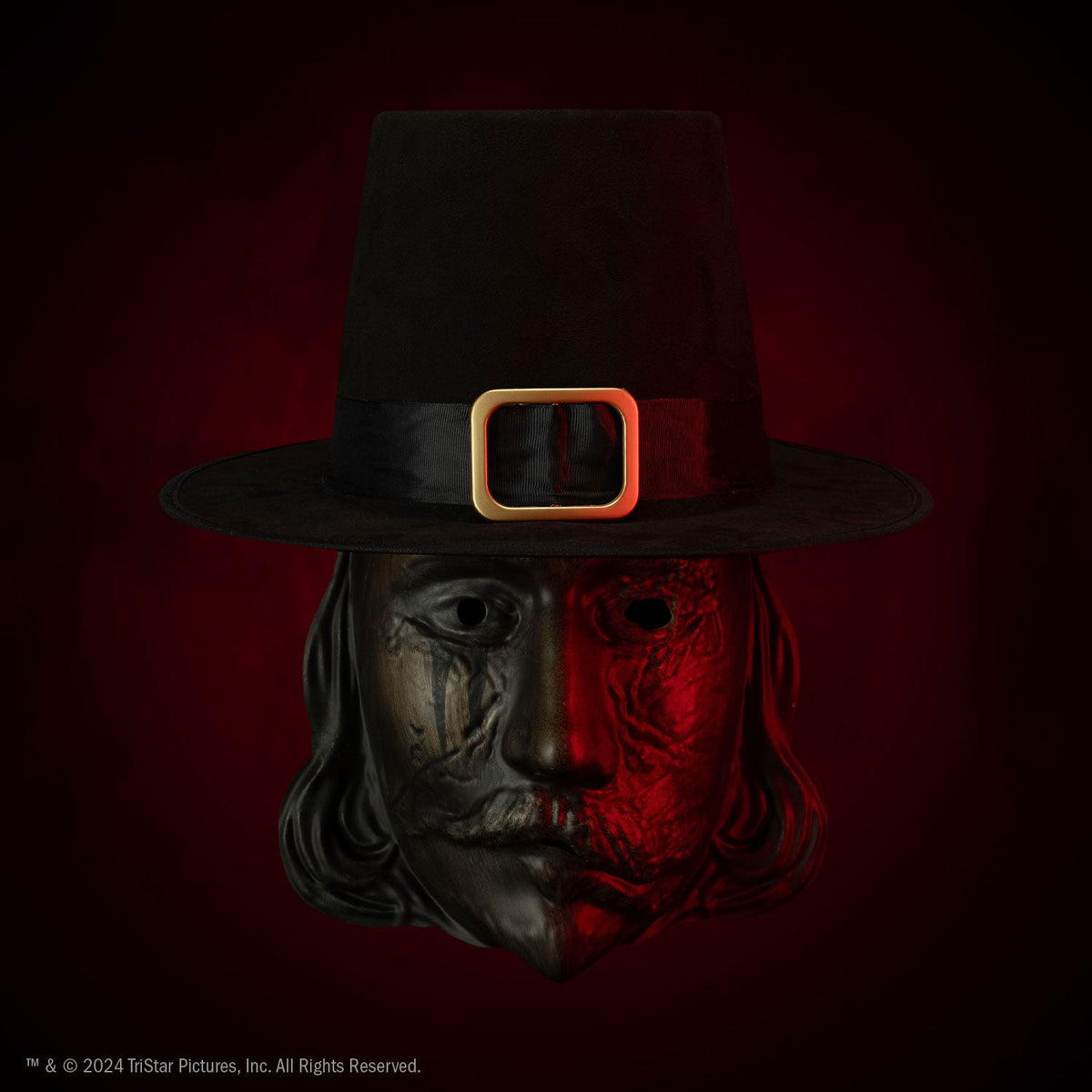 Thanksgiving - John Carver Burnt Injection Mask product image 1, provided for visual reference and product detail review