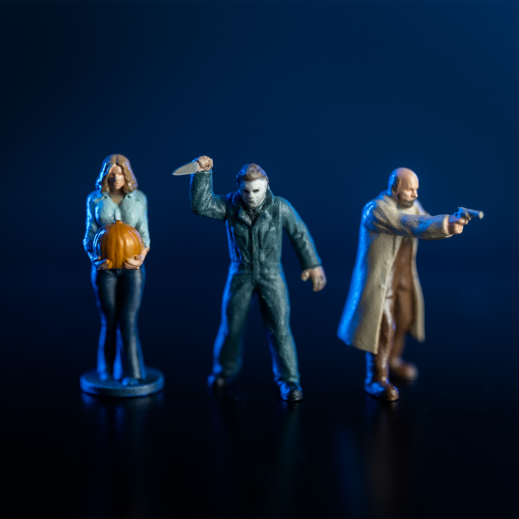 *PRE-ORDER* Halloween (1978) - Myers House Pumpkin Micro Maniacs Playset product image 4, provided for visual reference and