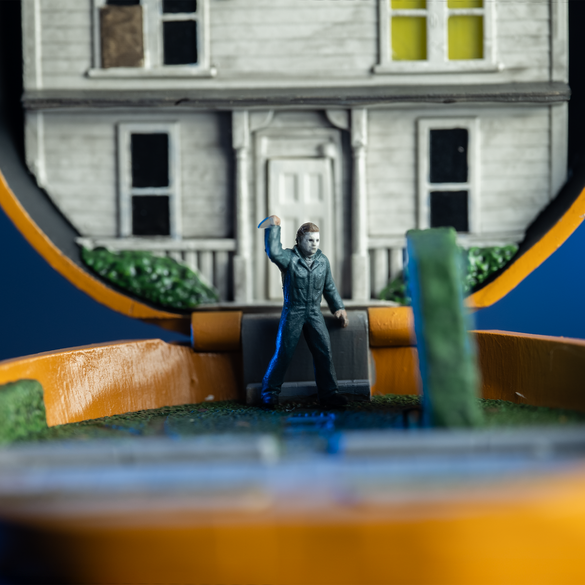 *PRE-ORDER* Halloween (1978) - Myers House Pumpkin Micro Maniacs Playset product image 6, provided for visual reference and