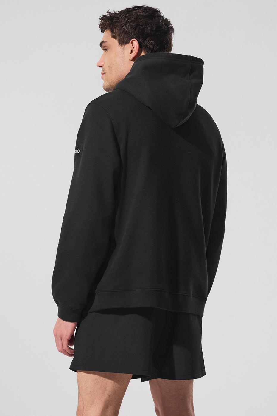 Renown Heavy Weight Hoodie - Black product image 2, provided for visual reference and product detail review