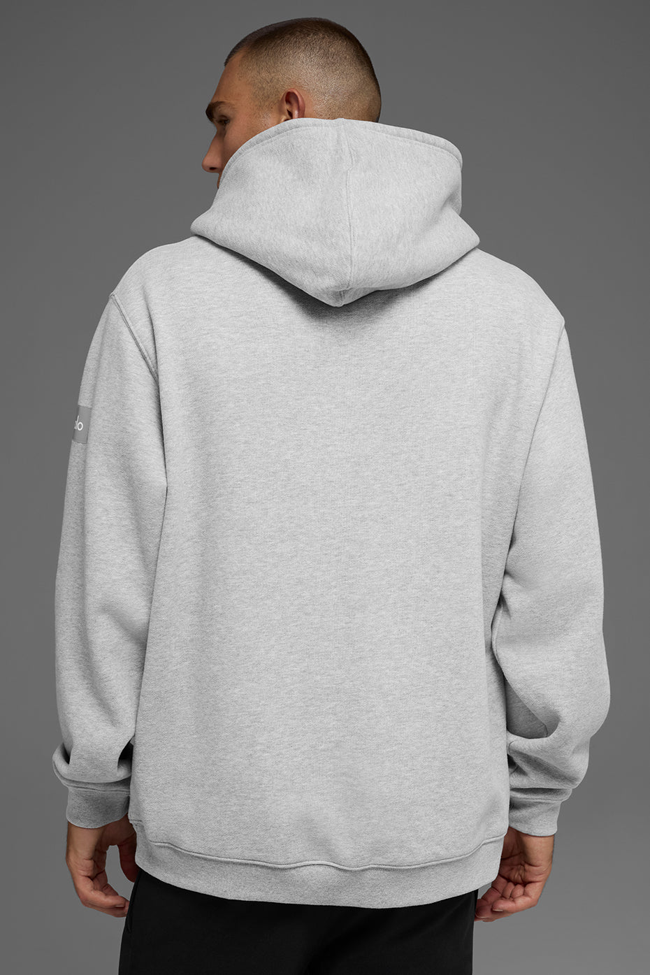 Renown Heavy Weight Hoodie - Athletic Heather Grey product image 4, provided for visual reference and product detail review