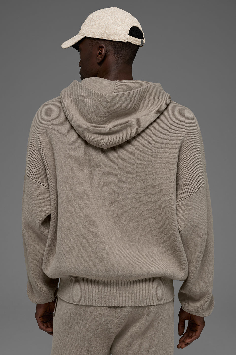 Scholar Hooded Sweater - Light Cocoa product image 3, provided for visual reference and product detail review