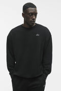 Accolade Crew Neck Pullover - Black product image 1, provided for visual reference and product detail review