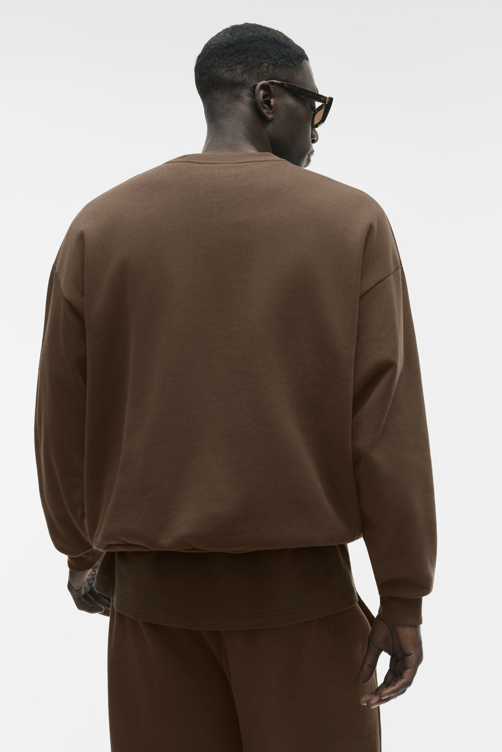 Accolade Crew Neck Pullover - Espresso product image 2, provided for visual reference and product detail review