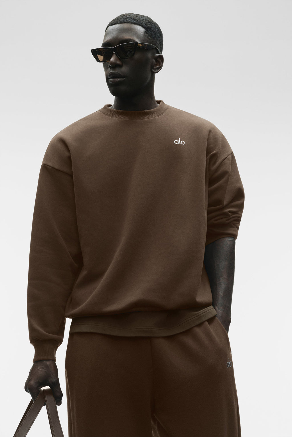Accolade Crew Neck Pullover - Espresso product image 3, provided for visual reference and product detail review