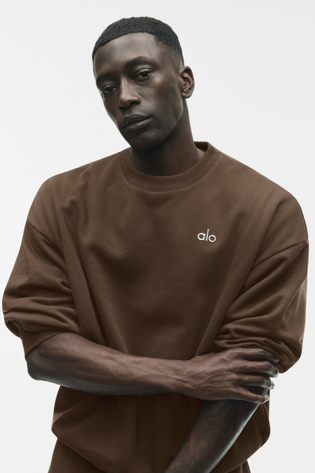 Accolade Crew Neck Pullover - Espresso product image 4, provided for visual reference and product detail review