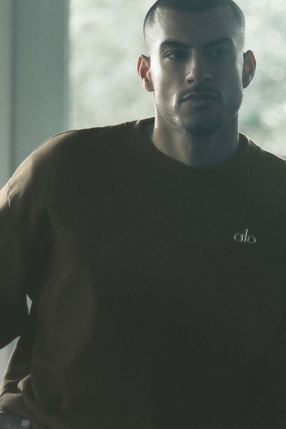 Accolade Crew Neck Pullover - Espresso product image 1, provided for visual reference and product detail review